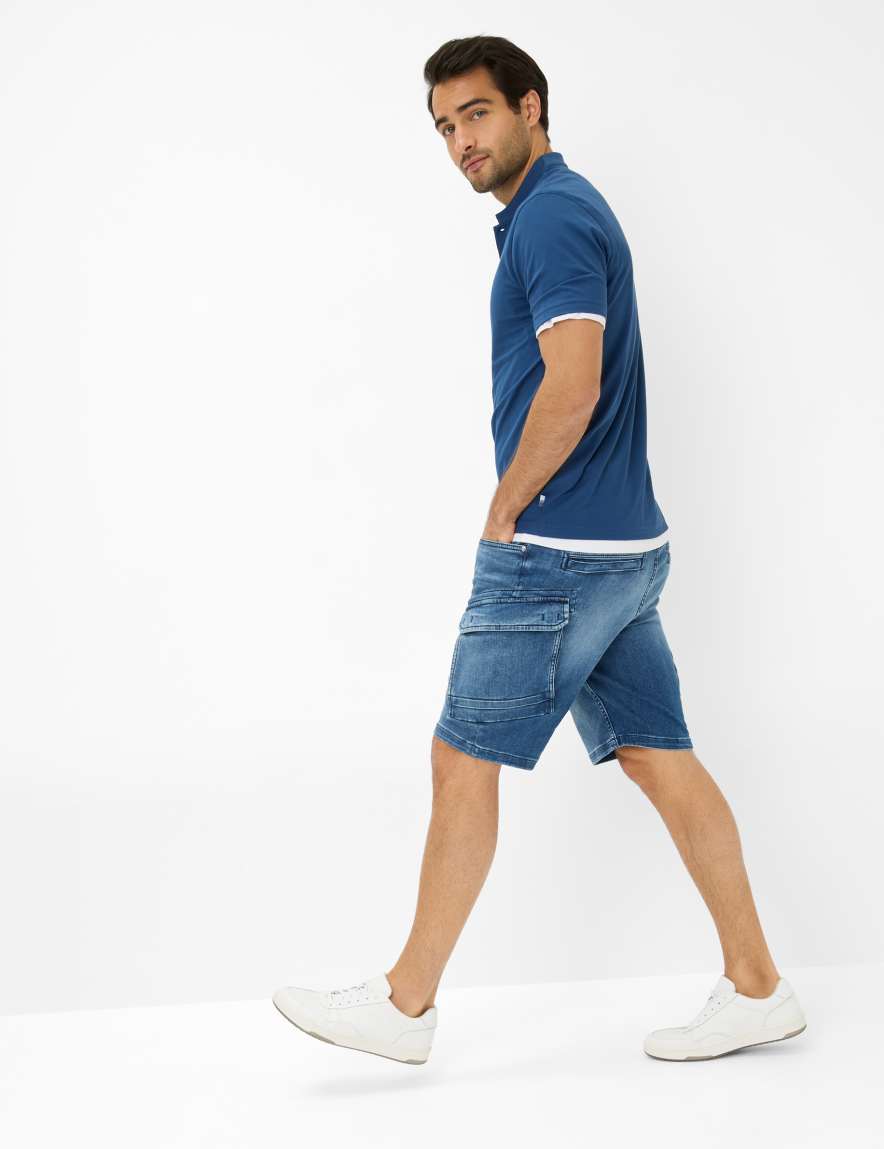 Eurex By Brax Men's Fashion Jeans | Bermudas Style CHRIS Modern Fit