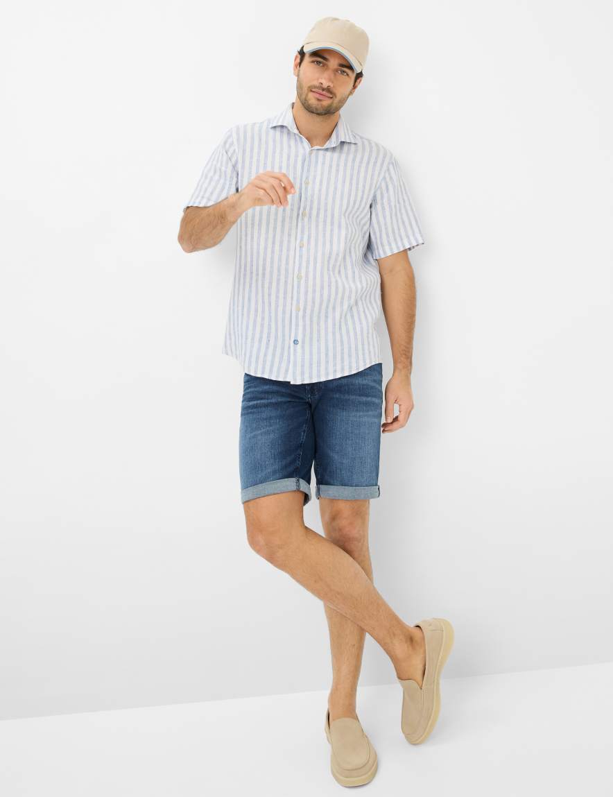 Eurex By Brax Men's Fashion Jeans | Bermudas Style CHRIS Slim Fit