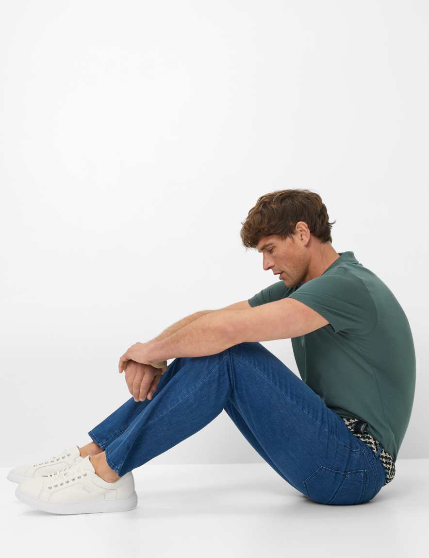 Eurex By Brax Men's Fashion Jeans Style CADIZ Denim Blue Straight Fit