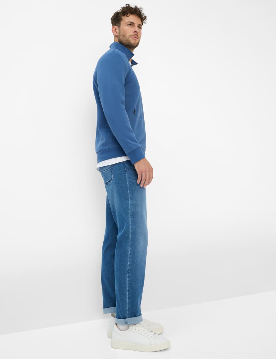 Eurex By Brax Men's Fashion Jeans Style CADIZ Denim Blue Straight Fit