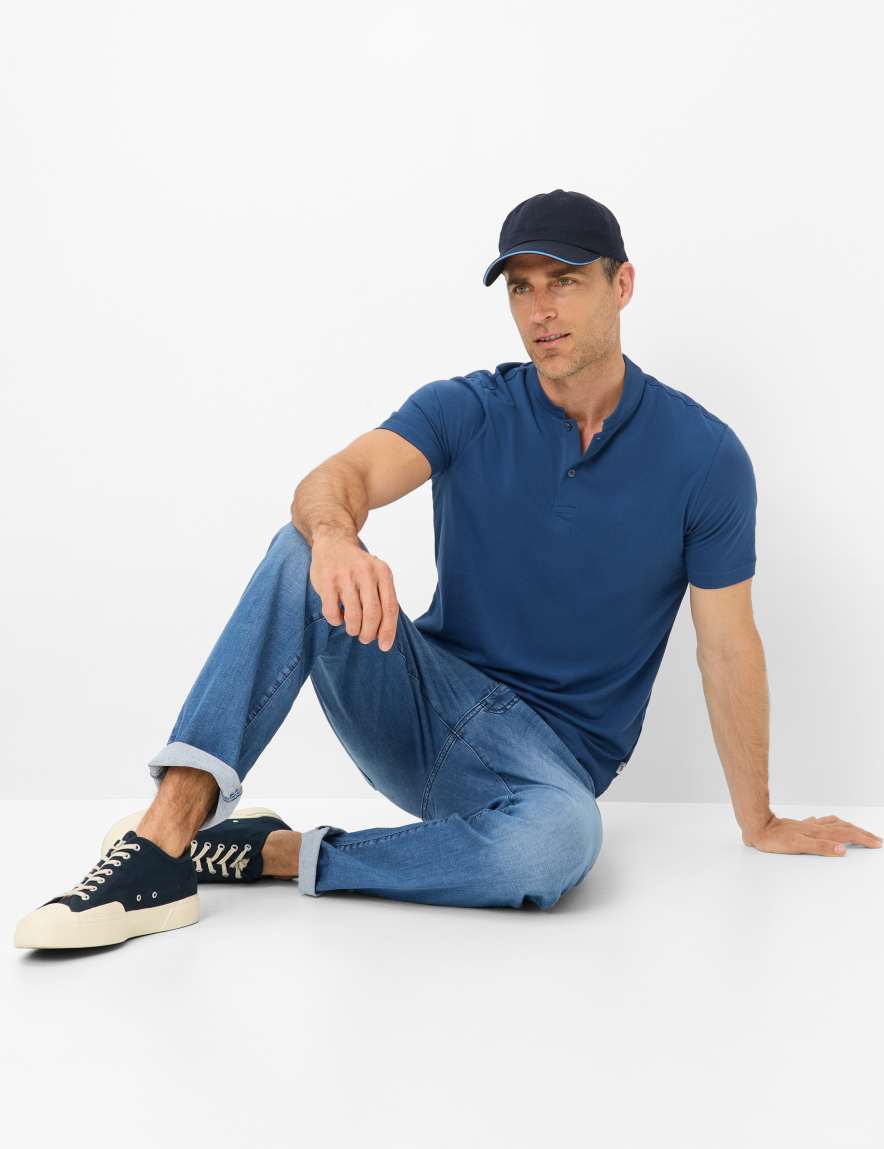 Eurex By Brax Men's Fashion Jeans Style CADIZ Denim Blue Straight Fit