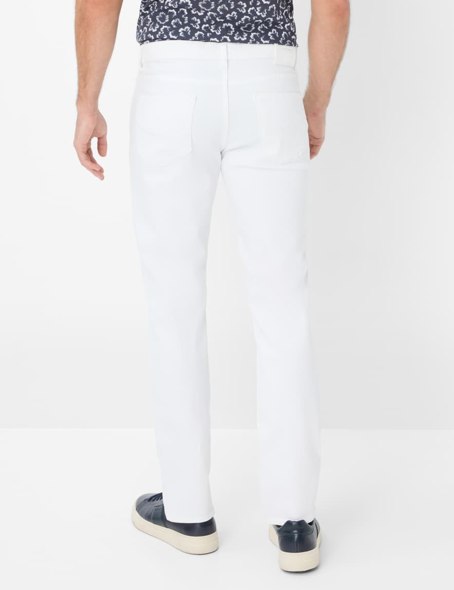 Eurex By Brax Men's Fashion Jeans Style CADIZ Denim White Straight Fit