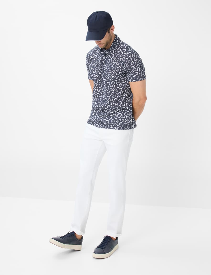 Eurex By Brax Men's Fashion Jeans Style CADIZ Denim White Straight Fit