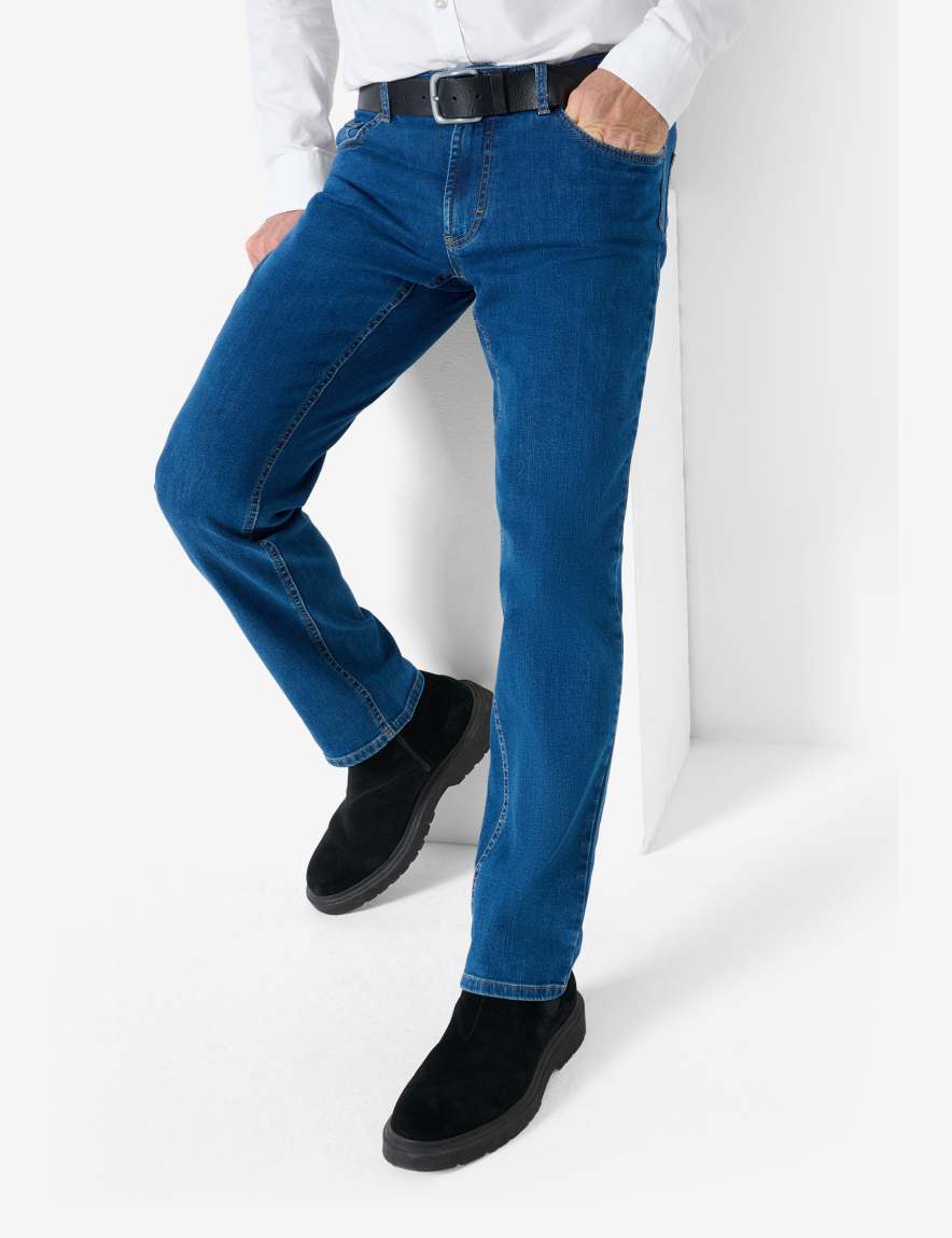 Eurex By Brax Men's Fashion Jeans Style CARLOS Blue Regular Fit