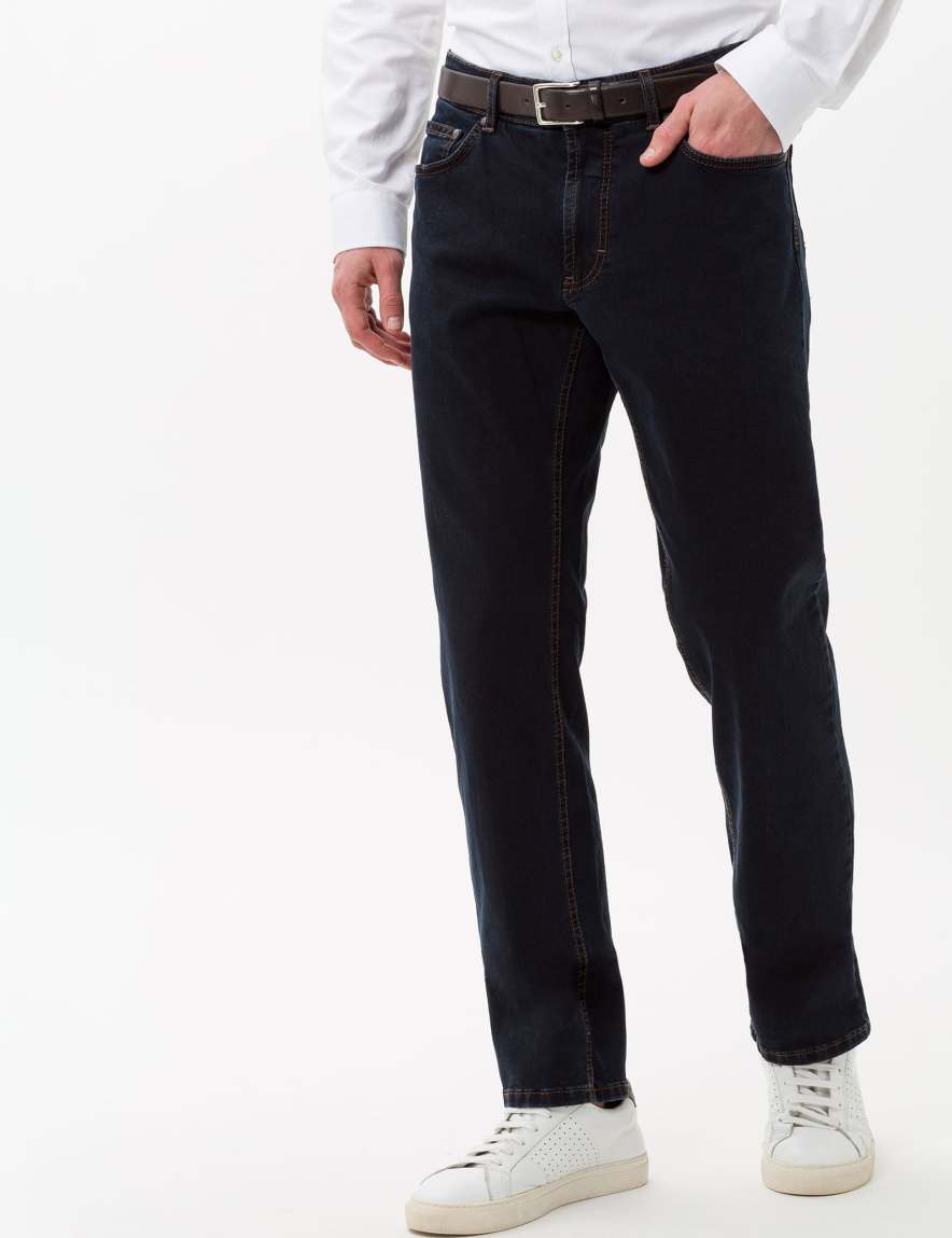 eurex by brax Men's fashion Jeans Style CARLOS Dark Blue Regular Fit