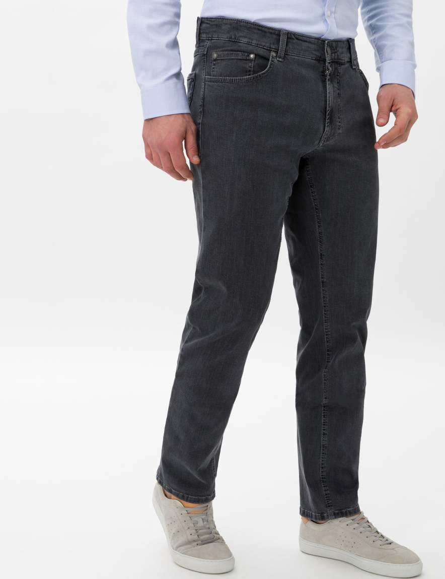 Eurex By Brax Men's Fashion Jeans Style CARLOS Medium Gray Regular Fit