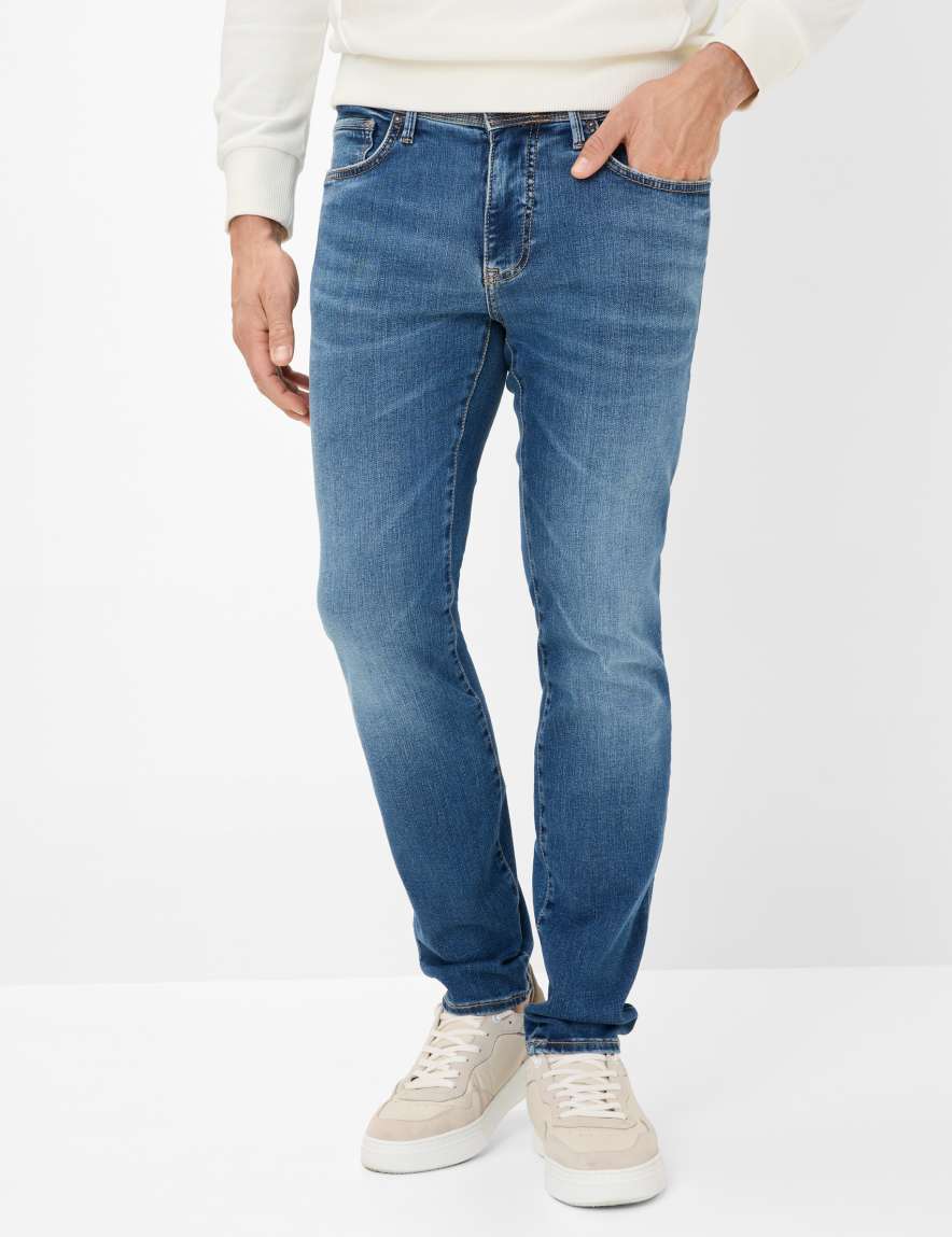 eurex by brax Men's fashion Jeans Style CHRIS Denim Blue ➜ - buy at Brax