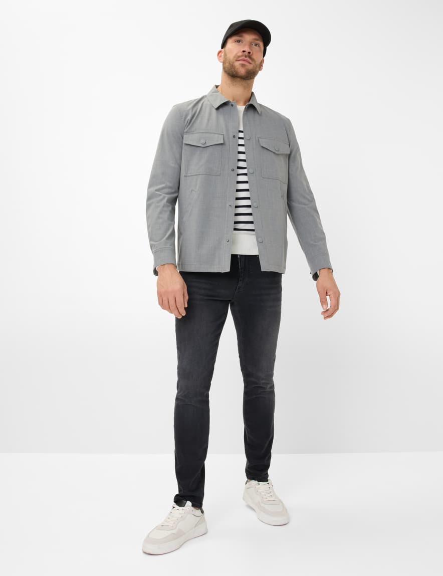 Eurex By Brax Men's Fashion Jeans Style CHRIS Denim Dark Gray