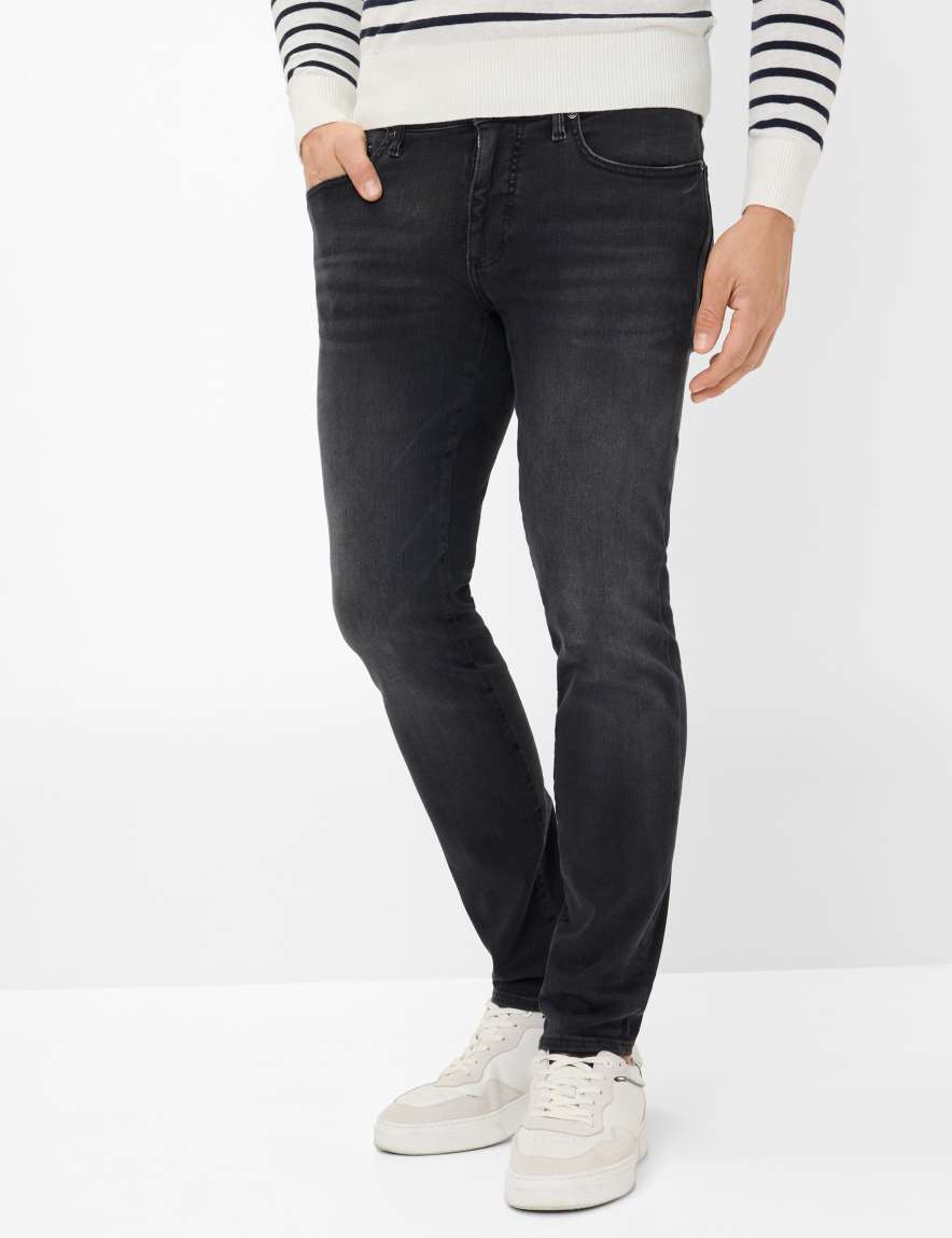 eurex by brax Men's fashion Jeans Style CHRIS Denim Dark Gray
