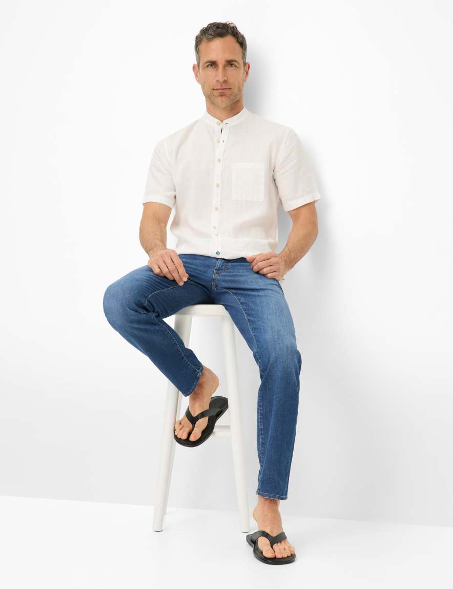 Eurex By Brax Men's Fashion Jeans Style CHUCK Denim Blue Modern Fit