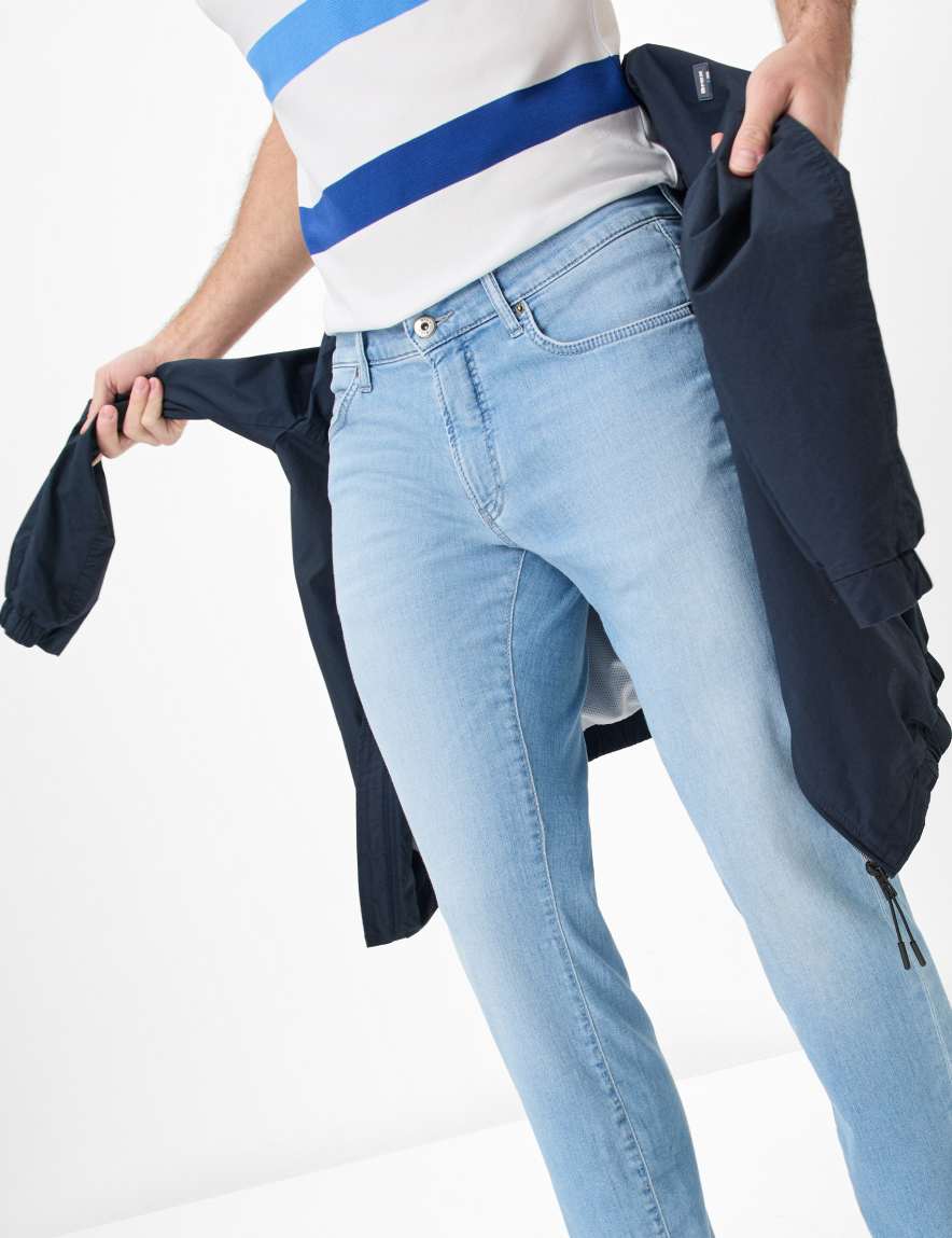 Eurex By Brax Men's Fashion Jeans Style CHUCK Denim Blue Modern Fit