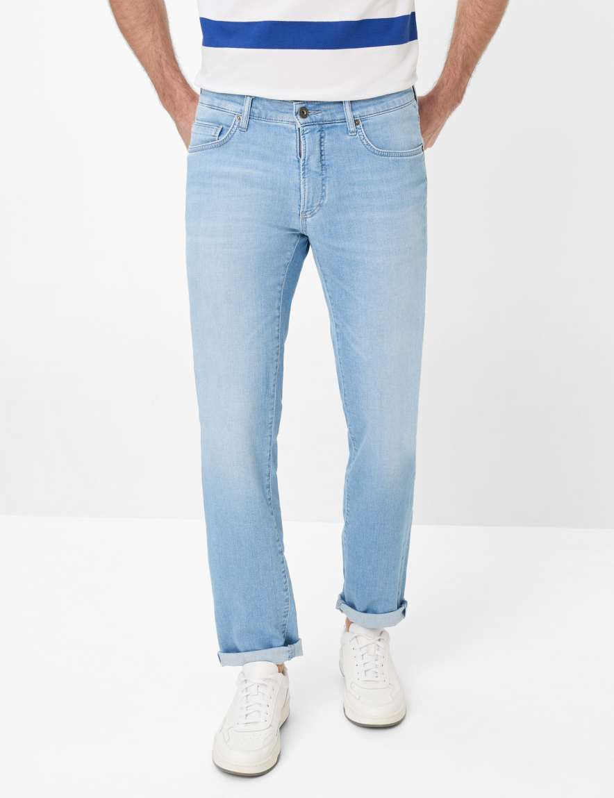 eurex by brax Men's fashion Jeans Style CHUCK Denim Blue Modern Fit