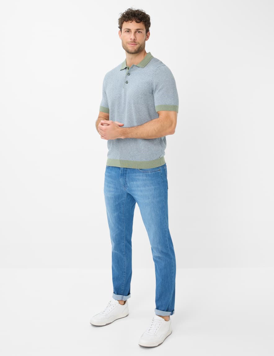 Eurex By Brax Men's Fashion Jeans Style CHUCK Denim Blue Modern Fit