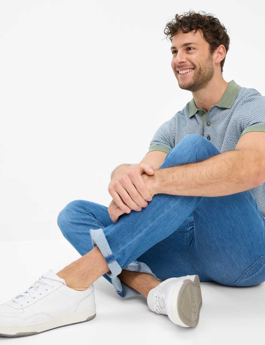 Eurex By Brax Men's Fashion Jeans Style CHUCK Denim Blue Modern Fit