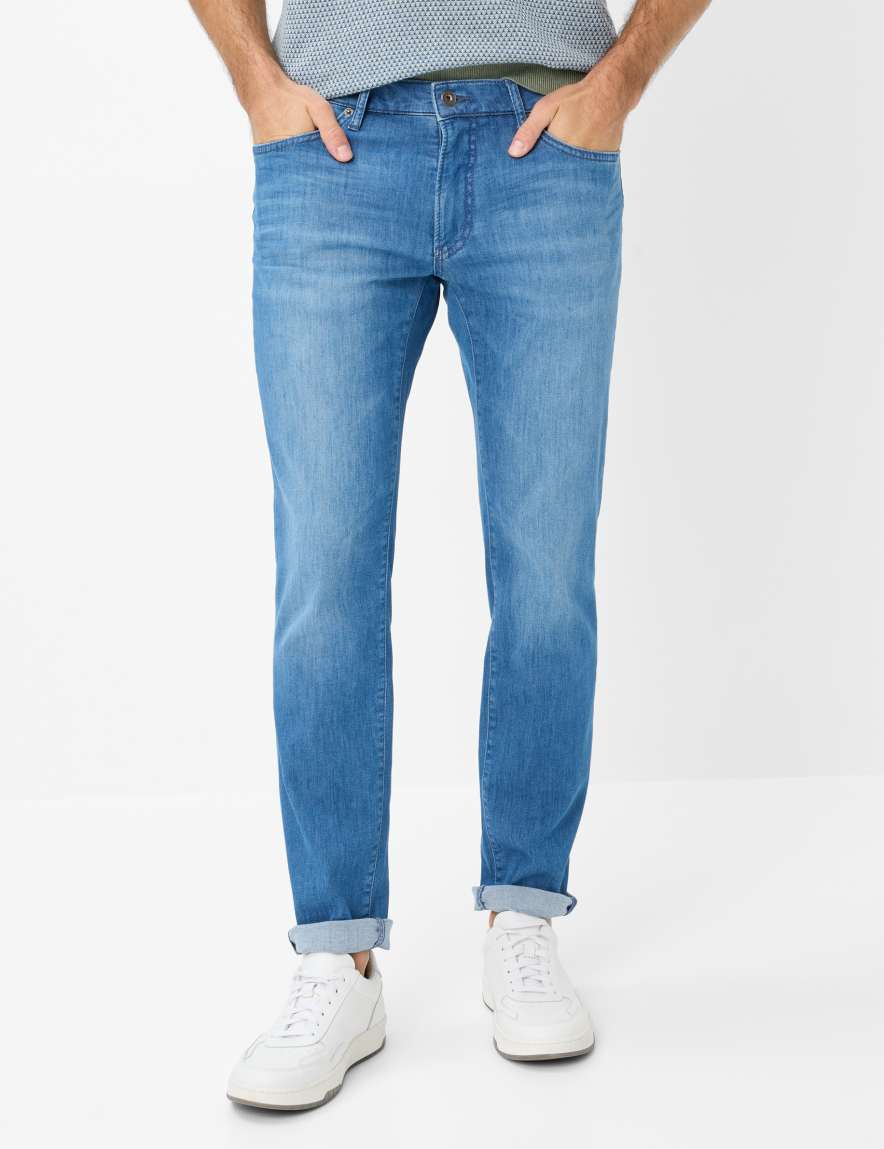 eurex by brax Men's fashion Jeans Style CHUCK Denim Blue Modern Fit