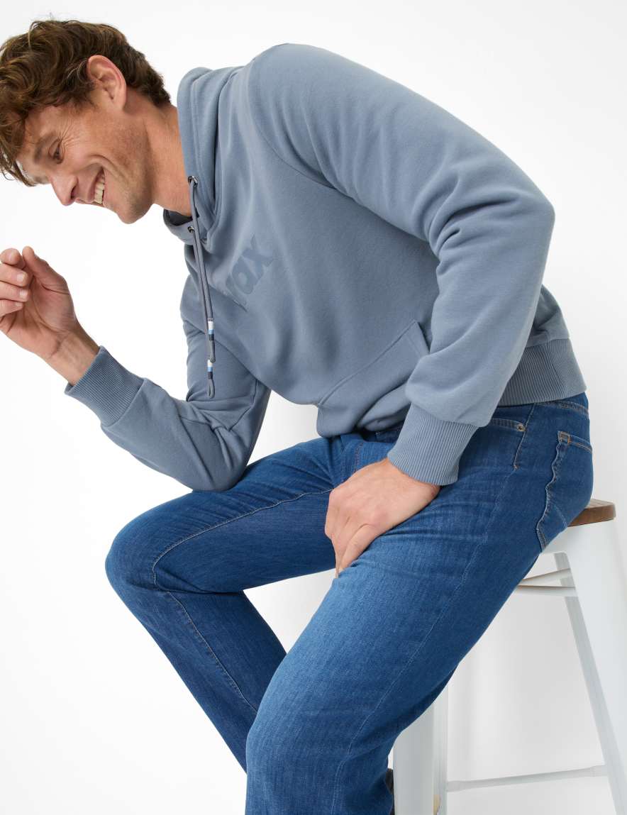 Eurex By Brax Men's Fashion Jeans Style CHUCK Denim Blue Modern Fit