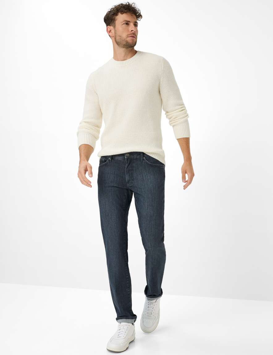 Eurex By Brax Men's Fashion Jeans Style CHUCK Denim Dark Blue Modern Fit