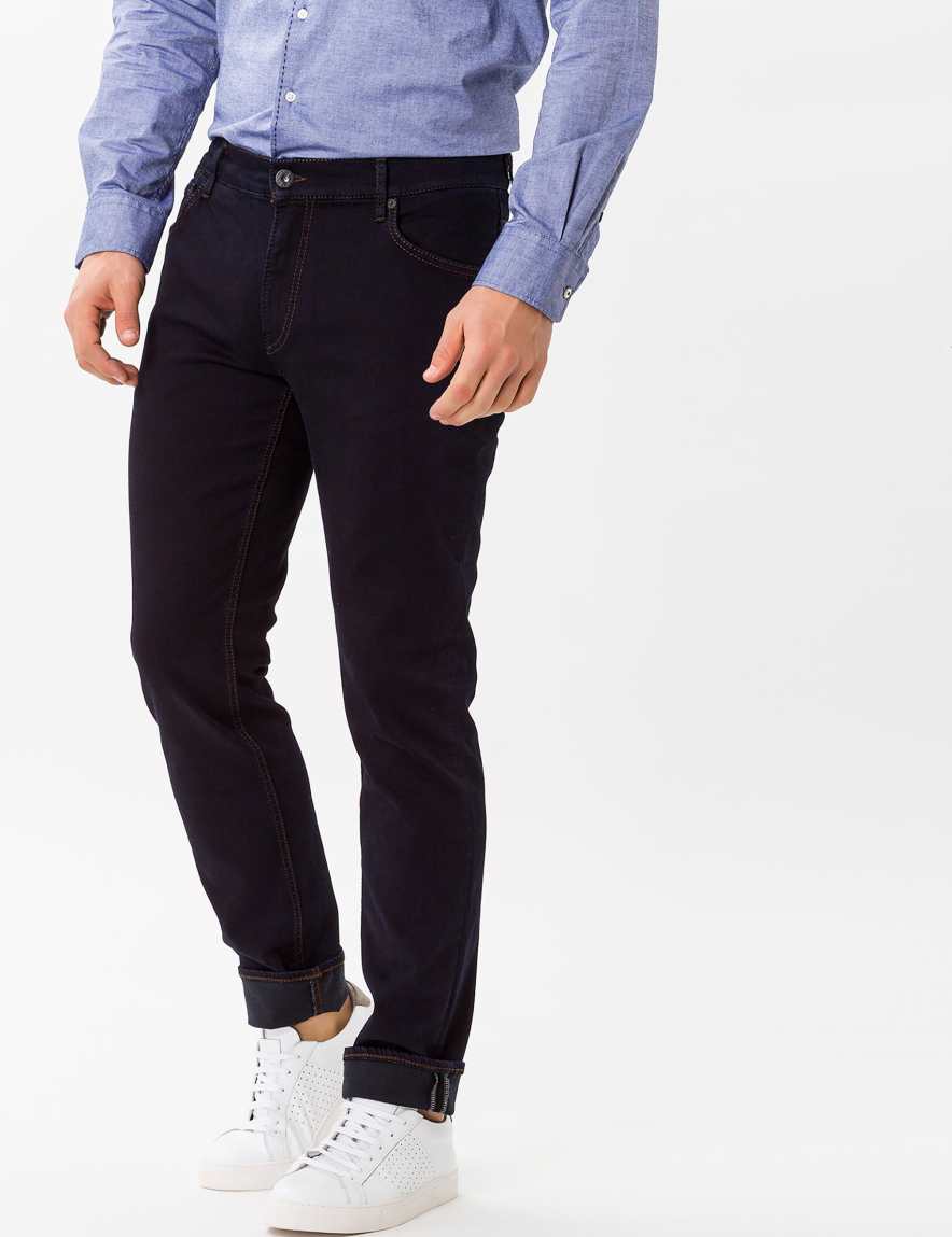 eurex by brax Men's fashion Jeans Style CHUCK Denim Dark Blue Modern Fit