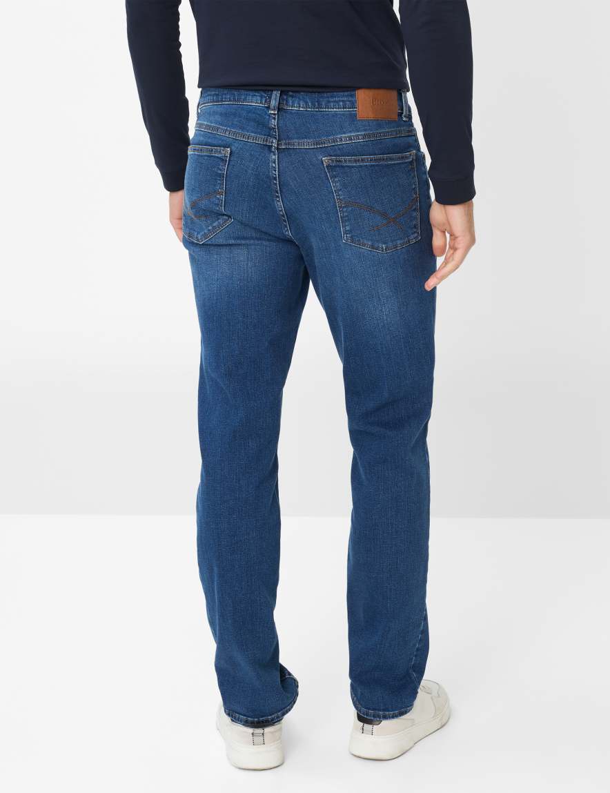 Eurex By Brax Men's Fashion Jeans Style COOPER Denim Blue Regular Fit