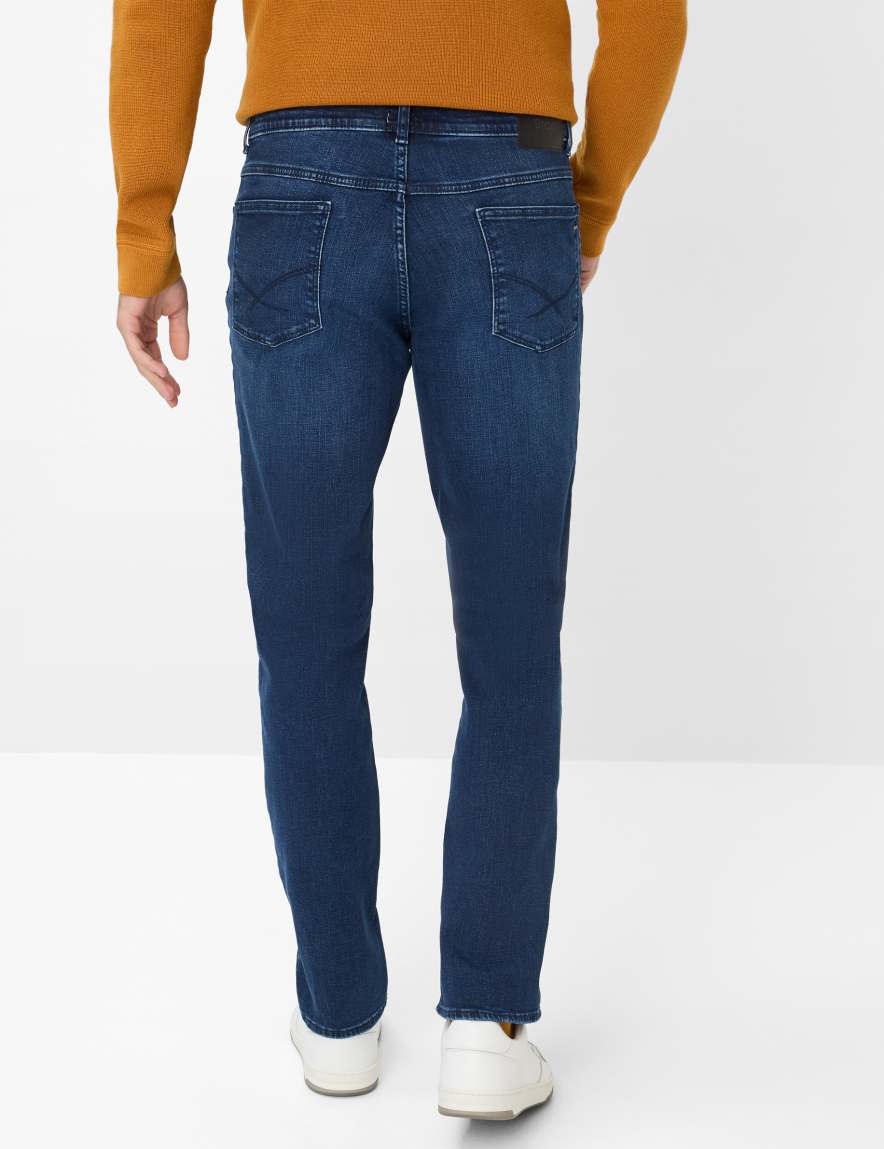 Eurex By Brax Men's Fashion Jeans Style COOPER Denim Blue Regular Fit