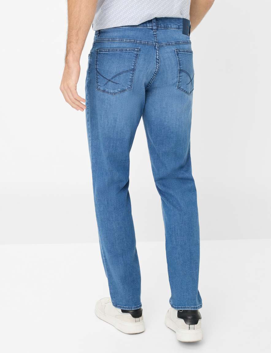 Eurex By Brax Men's Fashion Jeans Style COOPER Denim Blue Regular Fit