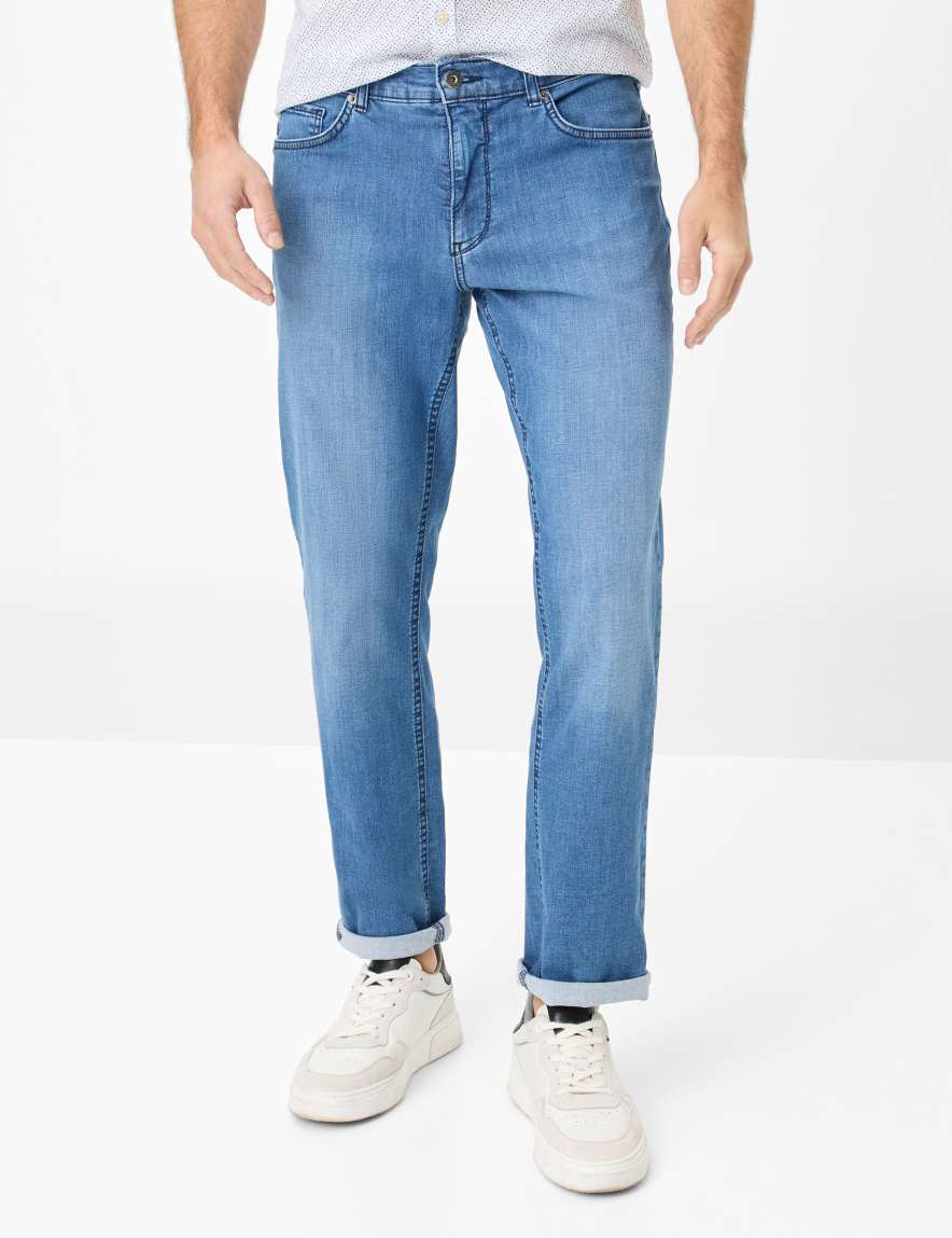 eurex by brax Men's fashion Jeans Style COOPER Denim Blue Regular Fit