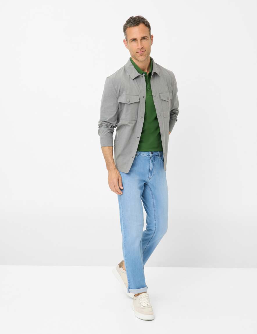 Eurex By Brax Men's Fashion Jeans Style COOPER Denim Blue Regular Fit