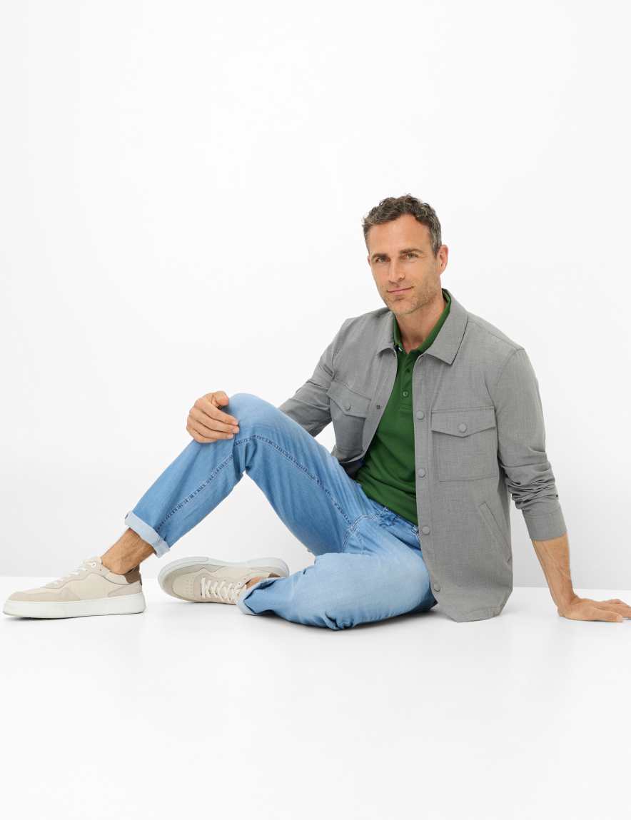 Eurex By Brax Men's Fashion Jeans Style COOPER Denim Blue Regular Fit