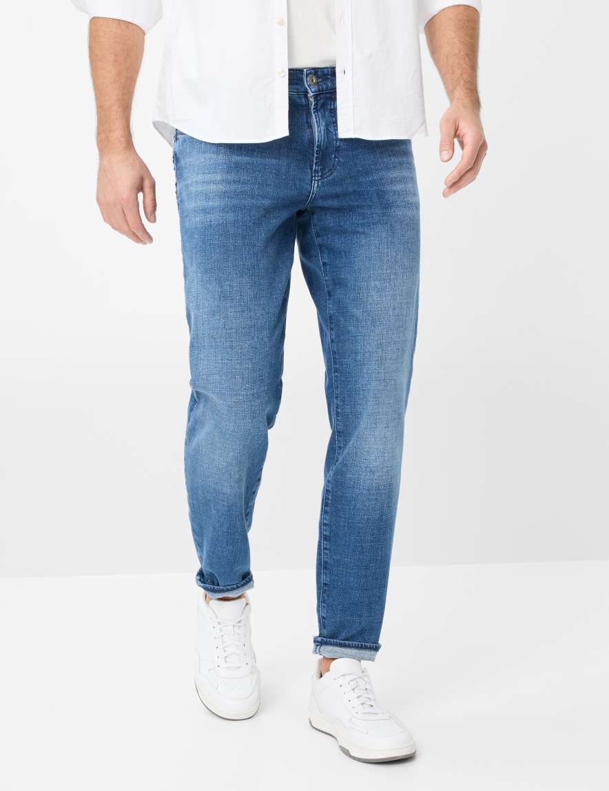 eurex by brax Men's fashion Jeans Style CURT Denim Blue Relaxed Fit