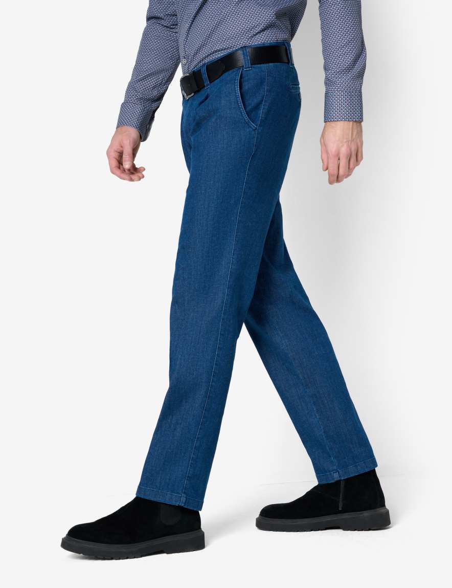 Eurex By Brax Men's Fashion Jeans Style FRED Denim Blue Regular Fit