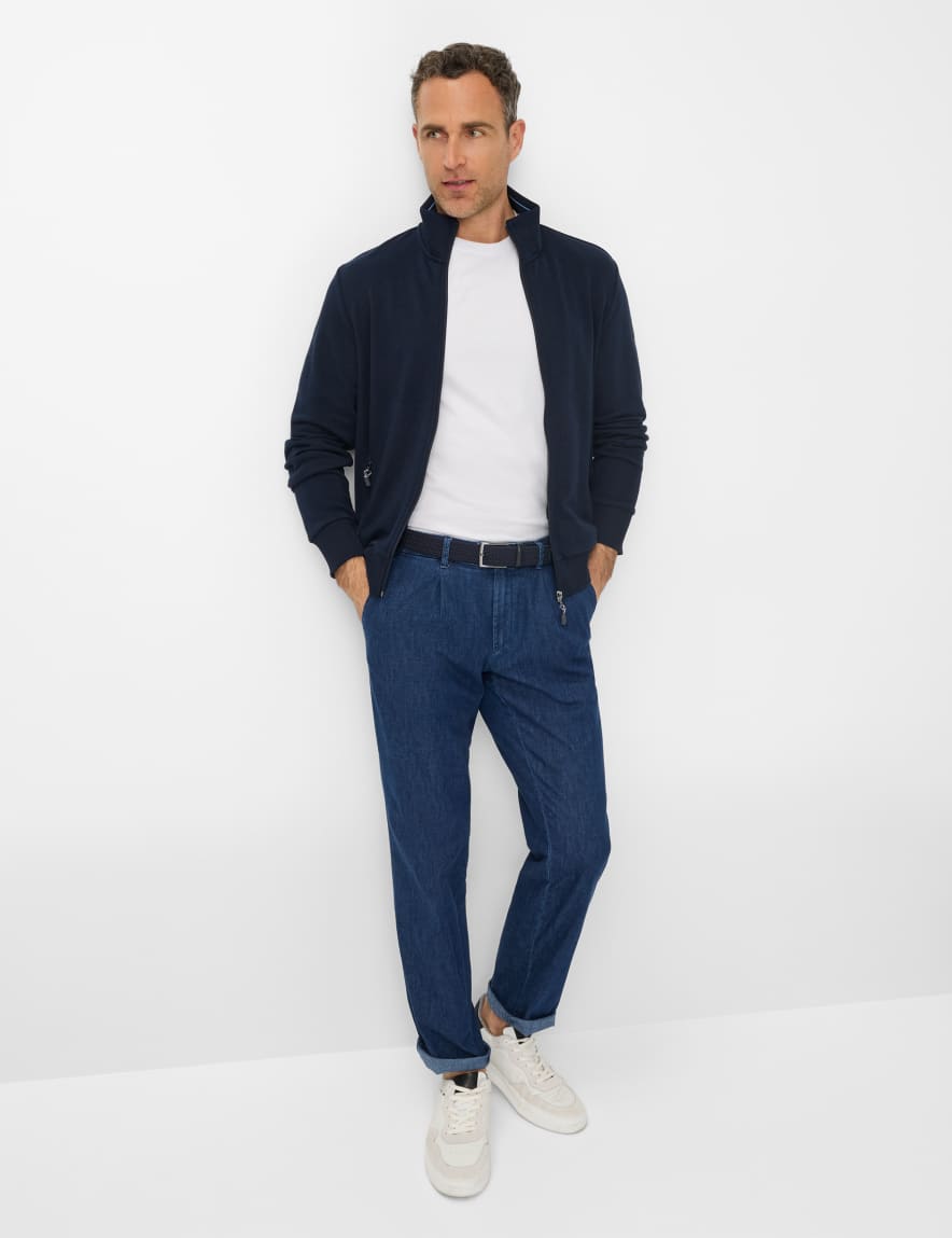 Eurex By Brax Men's Fashion Jeans Style LUIS Denim Blue Regular Fit