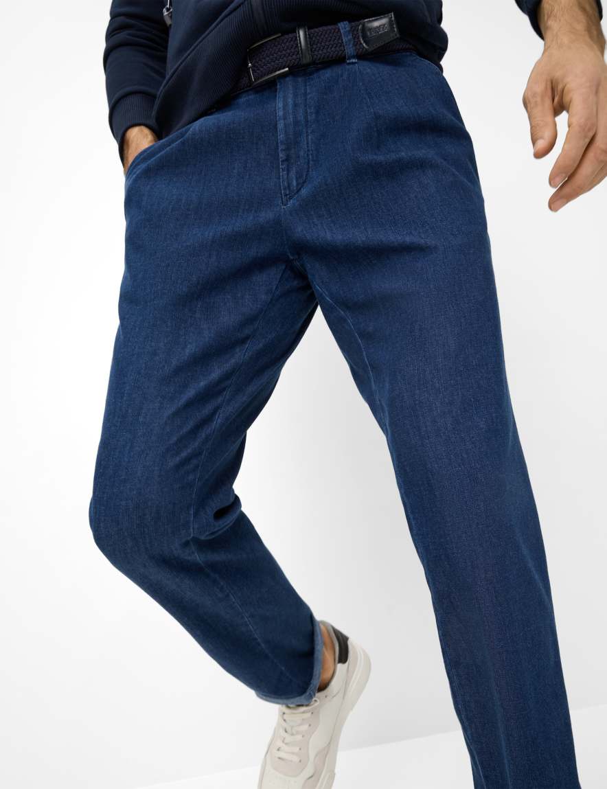 Eurex By Brax Men's Fashion Jeans Style LUIS Denim Blue Regular Fit