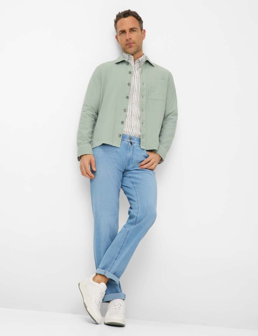 Eurex By Brax Men's Fashion Jeans Style LUKE Denim Blue Regular Fit