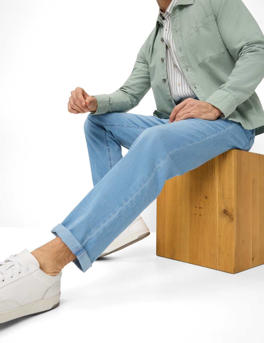 Eurex By Brax Men's Fashion Jeans Style LUKE Denim Blue Regular Fit