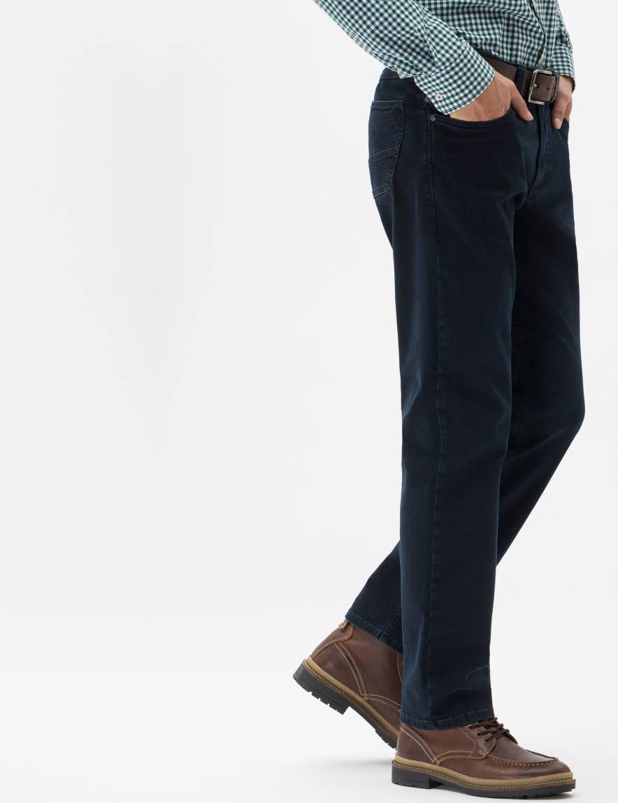 Eurex By Brax Men's Fashion Jeans Style LUKE Denim Dark Blue Regular Fit