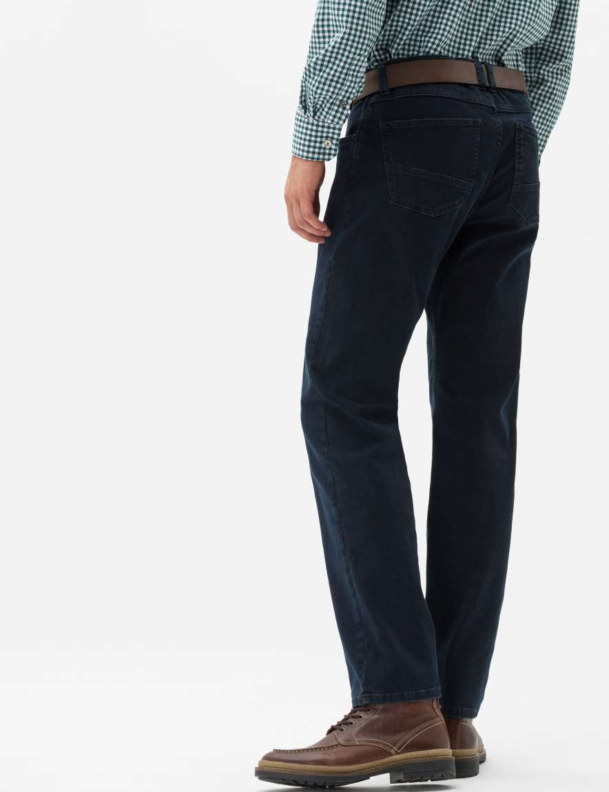 Eurex By Brax Men's Fashion Jeans Style LUKE Denim Dark Blue Regular Fit