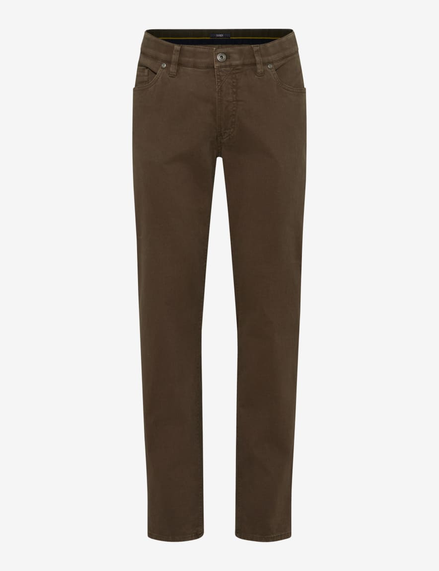 eurex by brax Men's fashion Jeans Style LUKE Green - Olive Modern Fit