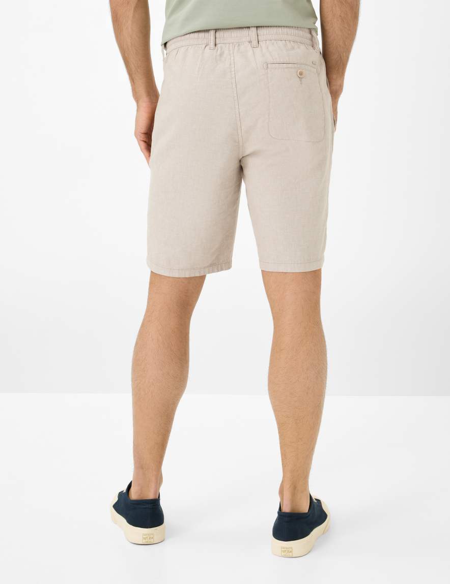 Eurex By Brax Men's Fashion Pants | Bermudas Style BALU Beige Modern Fit