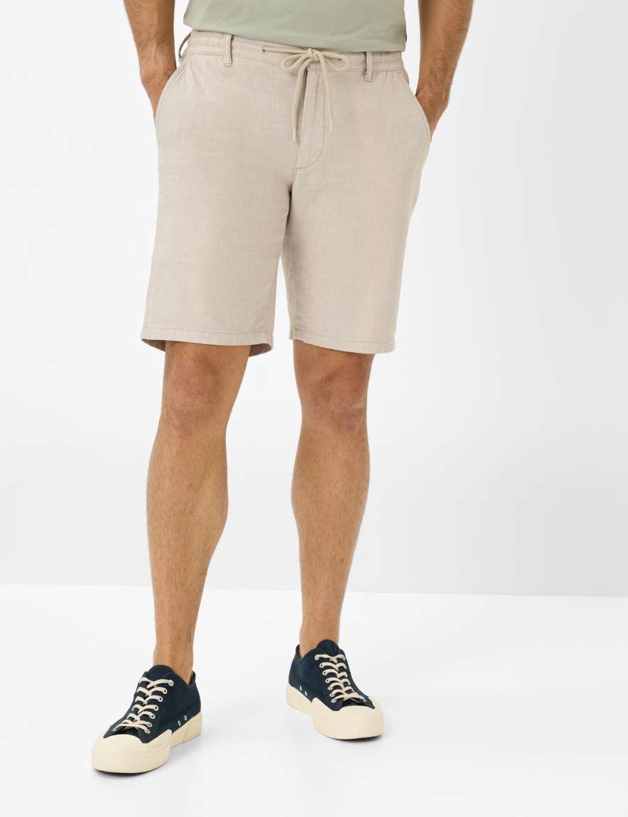eurex by brax Men's fashion Pants | Bermudas Style BALU Beige Modern Fit