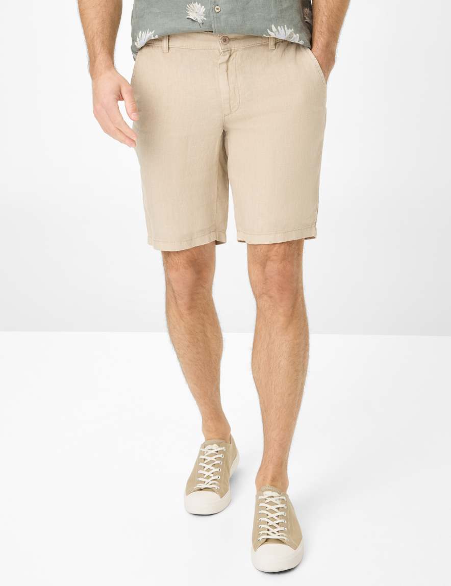 eurex by brax Men's fashion Pants | Bermudas Style BALU Beige Modern Fit