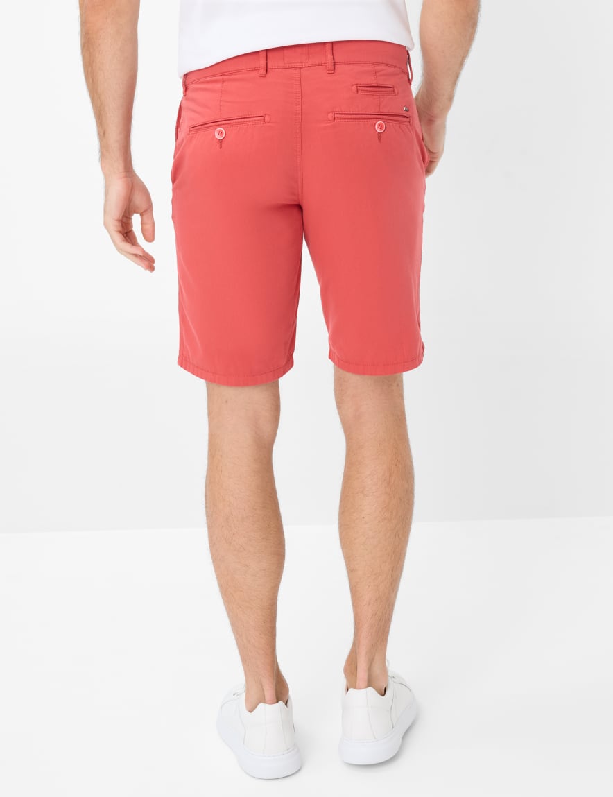 Eurex By Brax Men's Fashion Pants | Bermudas Style BARI Red Regular Fit