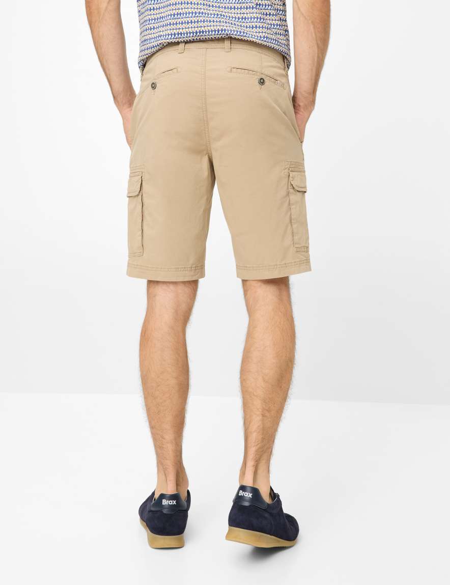 Eurex By Brax Men's Fashion Pants | Bermudas Style BODO Brown Regular Fit