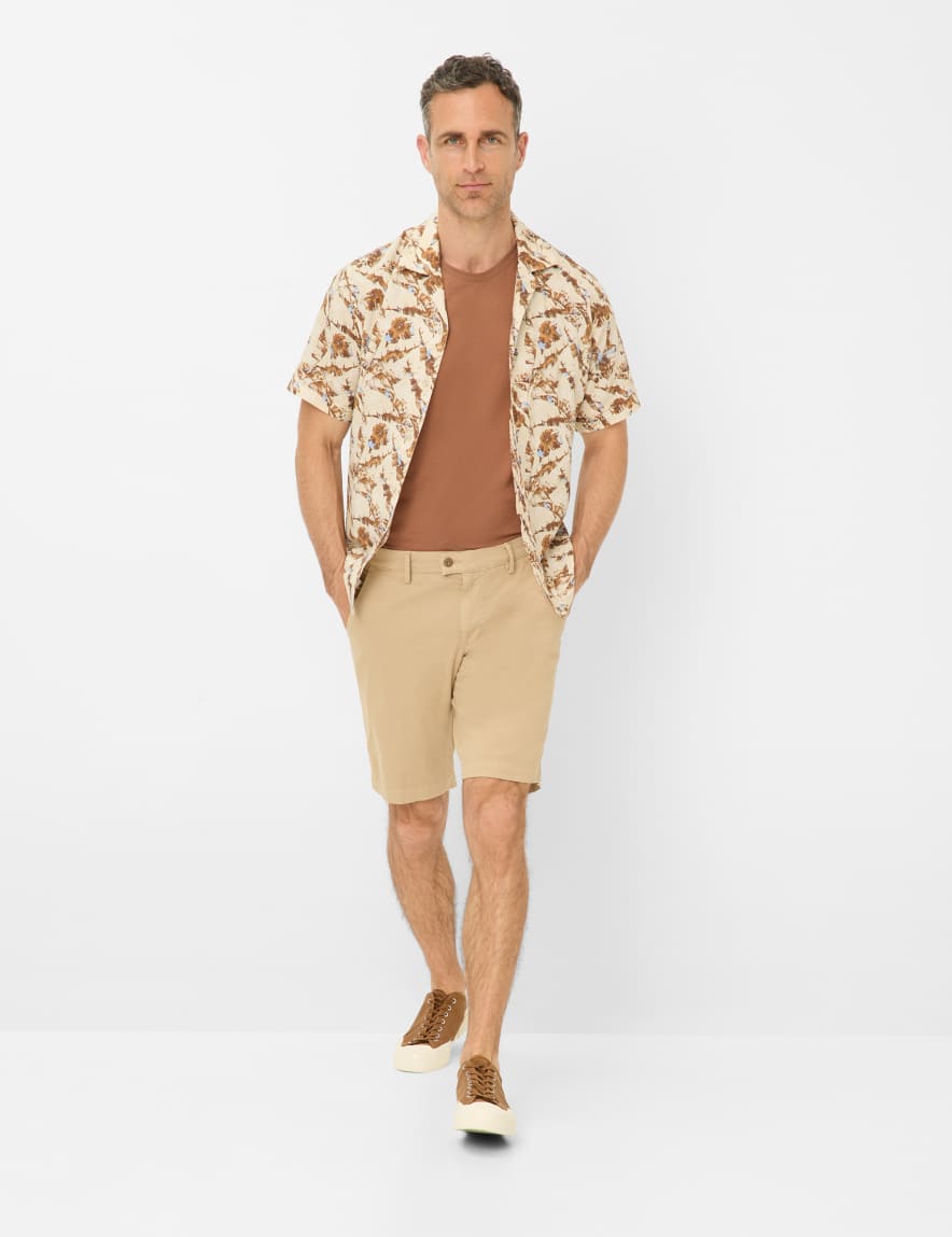 Eurex By Brax Men's Fashion Pants | Bermudas Style BOSSE Regular Fit