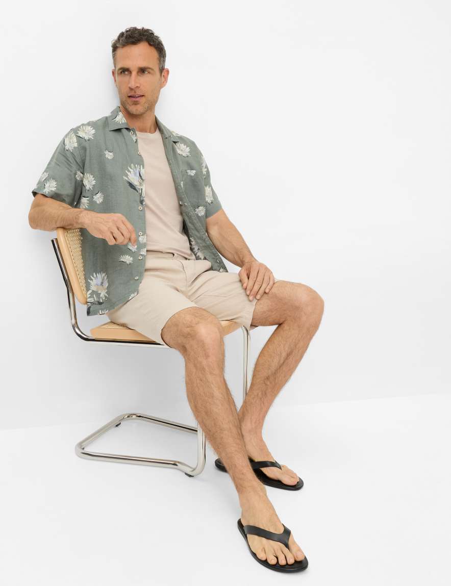 Eurex By Brax Men's Fashion Pants | Bermudas Style BOSSE Regular Fit