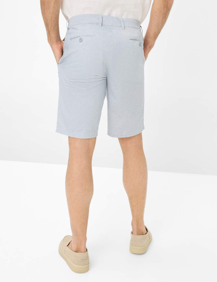 Eurex By Brax Men's Fashion Pants | Bermudas Style BOZEN Blue Regular Fit