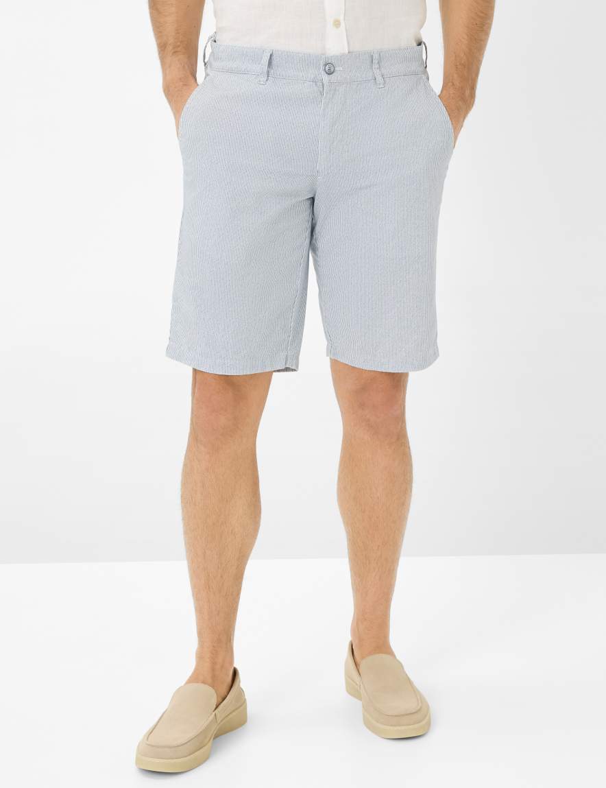 eurex by brax Men's fashion Pants | Bermudas Style BOZEN Blue Regular Fit