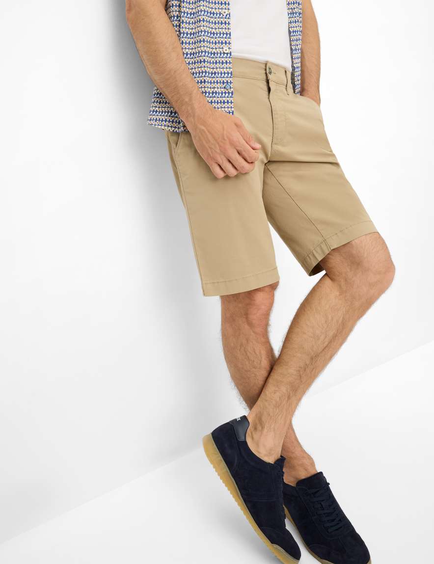 Eurex By Brax Men's Fashion Pants | Bermudas Style BURT Brown Regular Fit