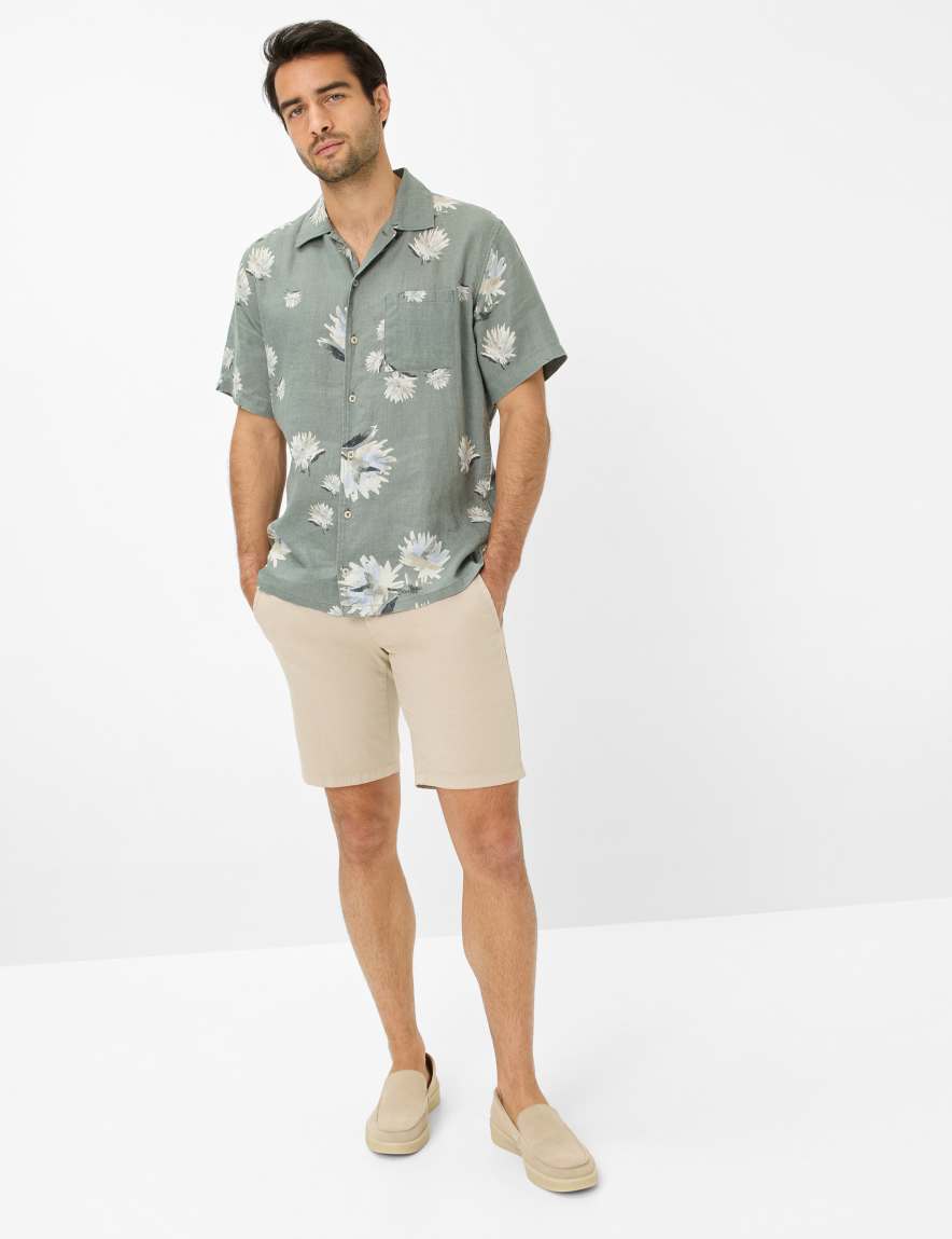 Eurex By Brax Men's Fashion Pants | Bermudas Style PHIL Beige Modern Fit