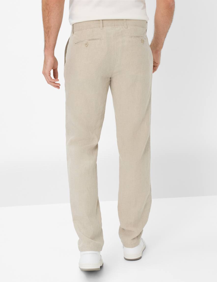Eurex By Brax Men's Fashion Pants | Chinos Style EVANS Beige Regular Fit