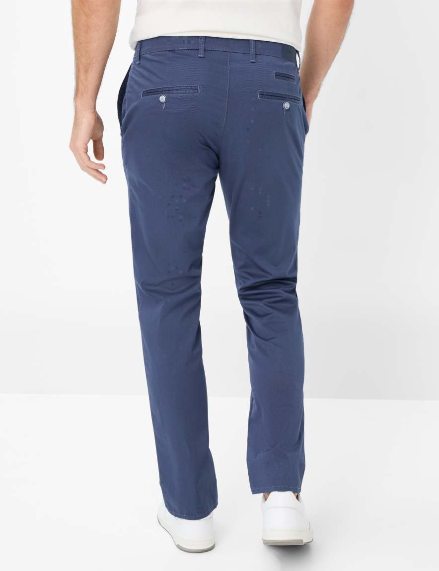 Eurex By Brax Men's Fashion Pants | Chinos Style FABIO Blue Modern Fit